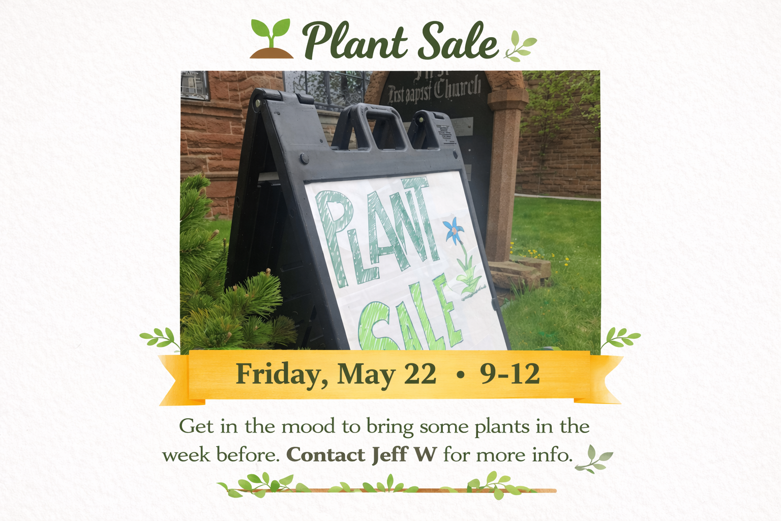 It’s Plant Sale Time!