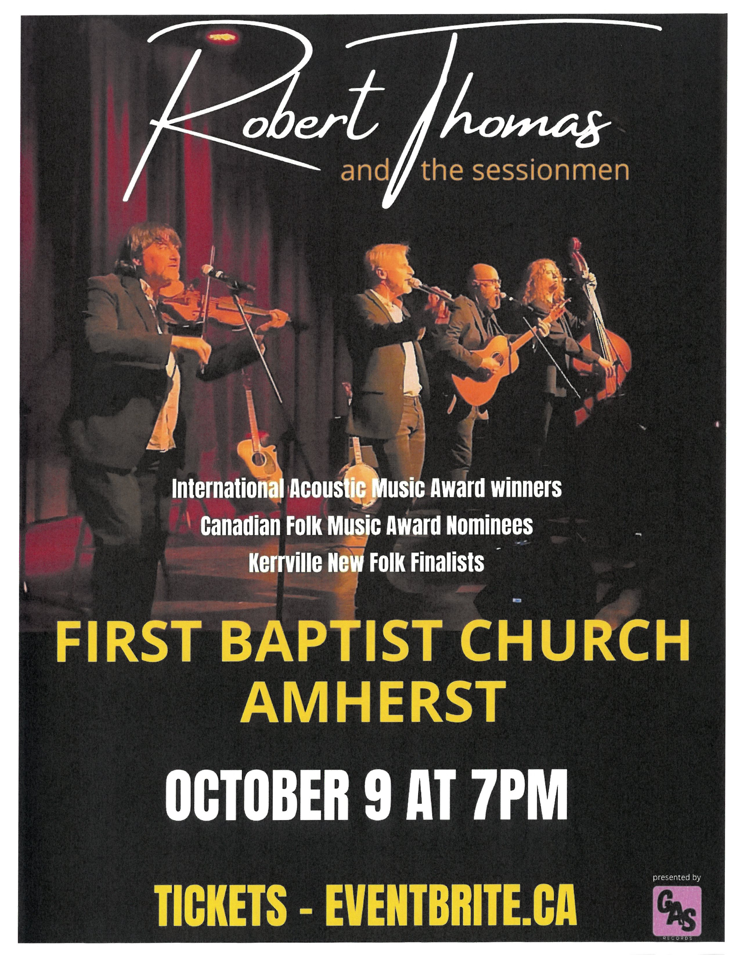 Robert Thomas and the sessionmen