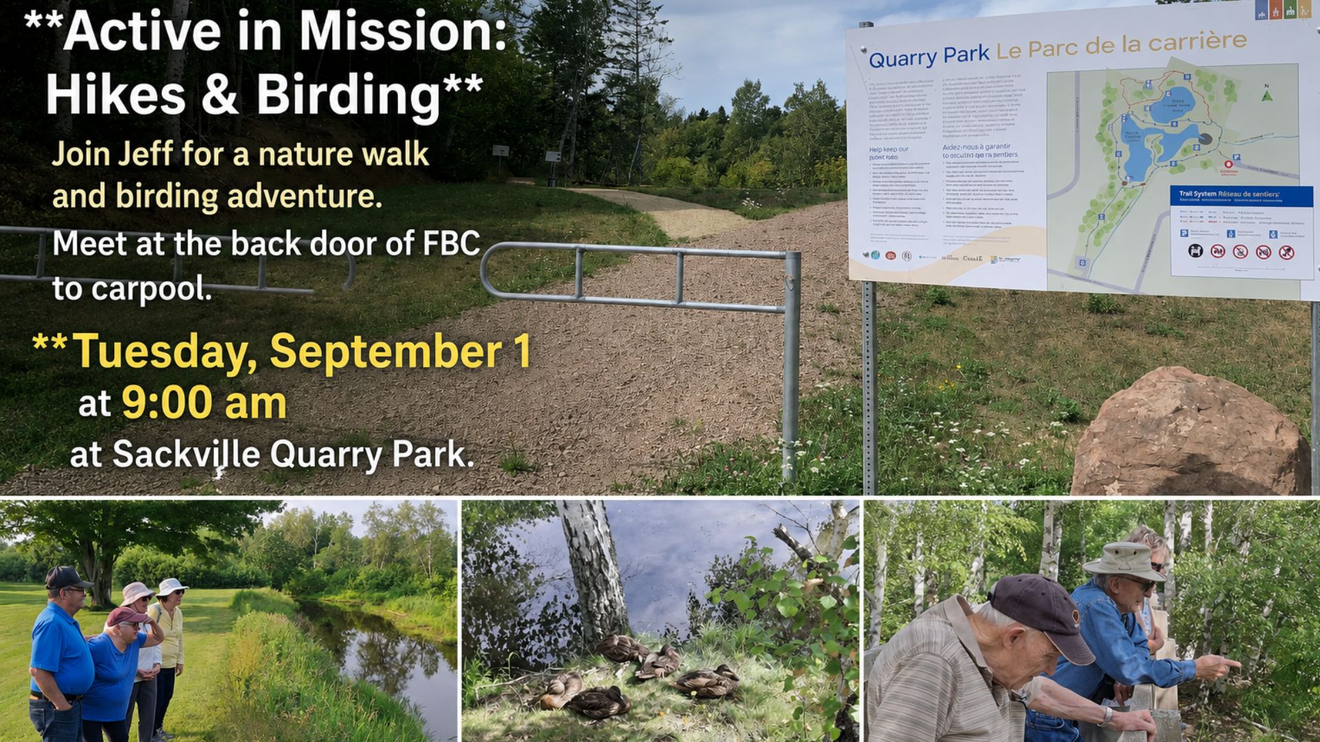 AIM Hike: Sackville Quarry Park